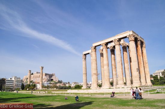 Tempel van Zeus in Athene